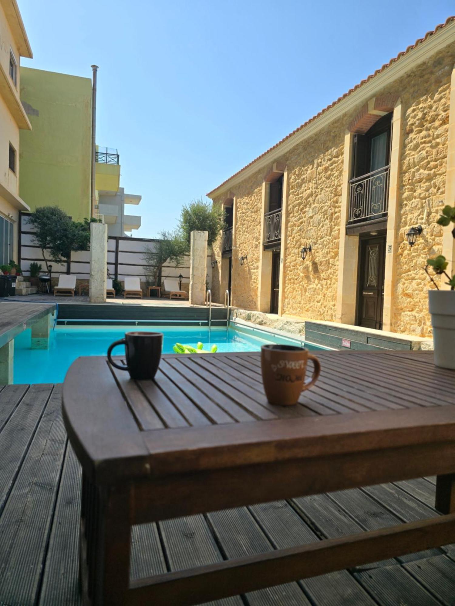 Volakas Beachfront Suites 레팀노 외부 사진